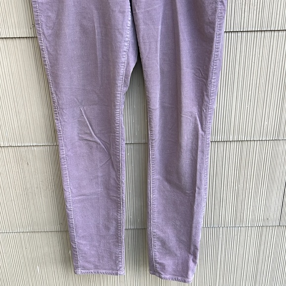 Loft Curvy Skinny Lavender Corduroy Pants Size 8/29 - Picture 4 of 10